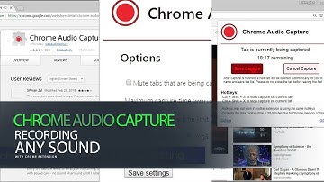 Audio recording with Chrome browser