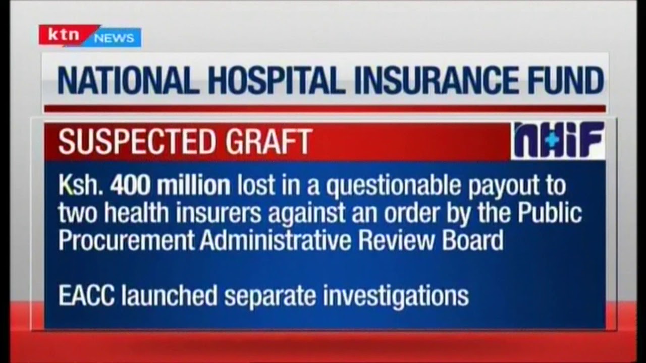 National health insurance fund CEO arrested and stays the night in custody