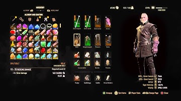 The Witcher 3: Wild Hunt - BEST Melee DPS Build for v1.12!!!