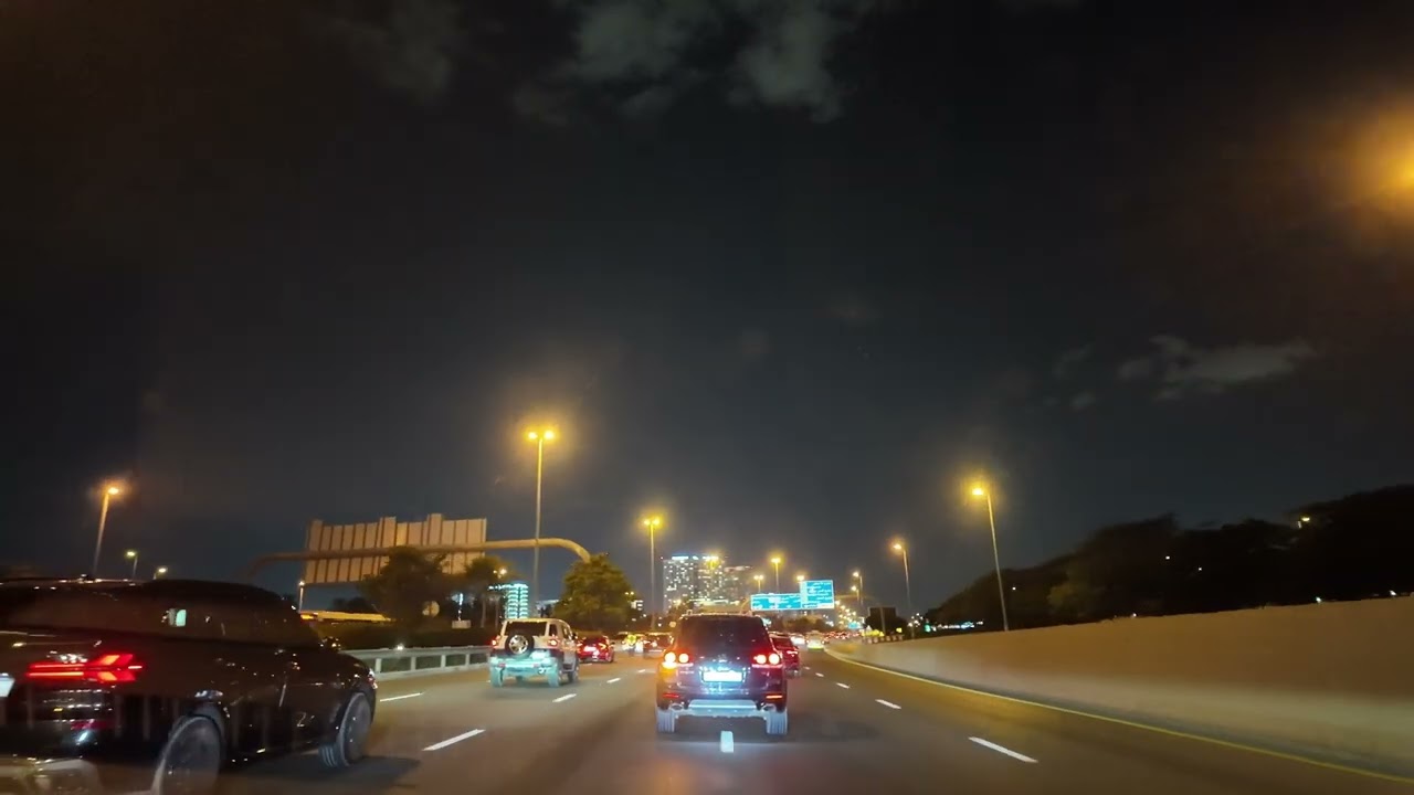 Grand Souk to Motor City | 4K Dubai Ride