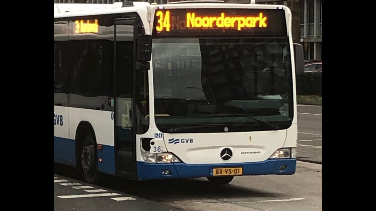 Gvb Amsterdam lijn 34 🔄