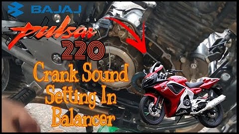 Bajaj Pulsar 220 Crack Sound Setting in the balancer! Full Explaintion