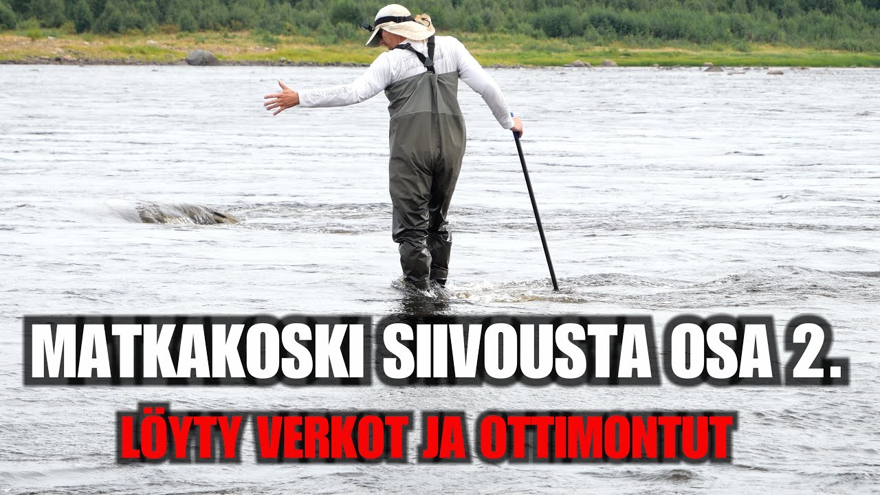 MATKAKOSKI SIIVOUSTA OSA 2. - Ruotsin Puolen kalapaikan pohjan siivousta ja Ottipaikkojen toteaminen