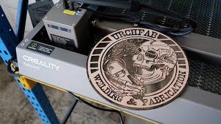 Trying Out A Creality Falcon 2 Laser Engraver  Great Results!