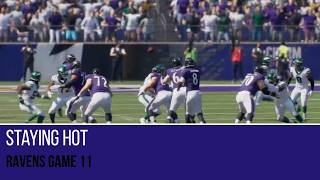 Staying Hot | Ravens Game 11 | AI