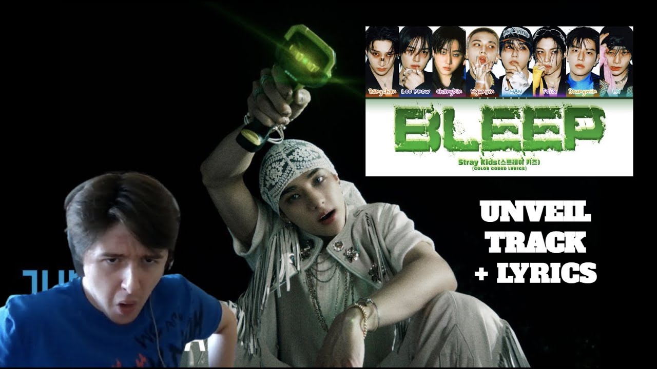 WHAT THE (BLEEP) | Stray Kids "BLEEP" UNVEIL TRACK + Lyric Video Reaction