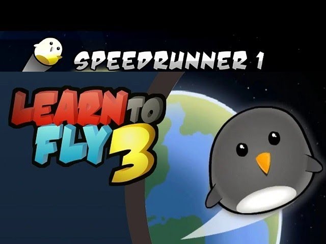 THE ONLY PENGUIN THAT CAN FLY!? - LEARN TO FLY 3! - Flash Player