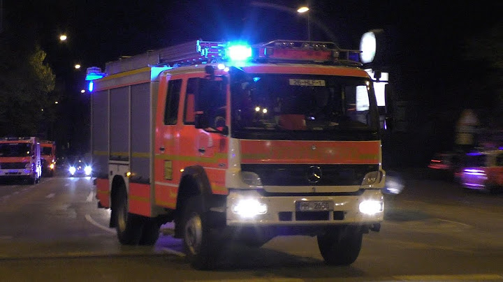 [Unwetter - Einsatzkräfte im Dauereinsatz] Einsatzfahrten Feuerwehr und THW in Hamburg Teil 4/5