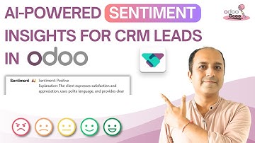 How to Create Sentiment Analysis on Odoo CRM Leads with AI | Step by Step Demo