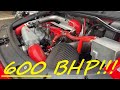 600 BHP Audi TT MK1 - 2.1 Litre Stroka Mota g25-660 30psi boost!