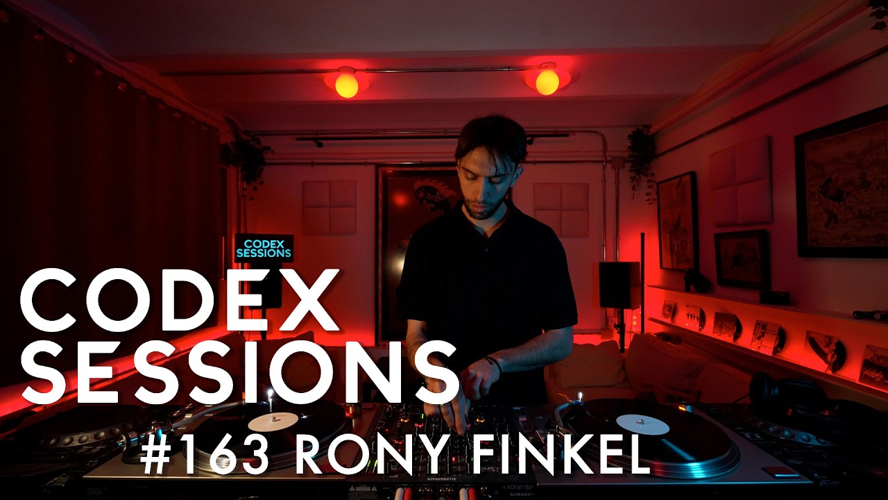 RONY FINKEL – Minimal/Deep House vinyl set | Codex Sessions #163 [2026]