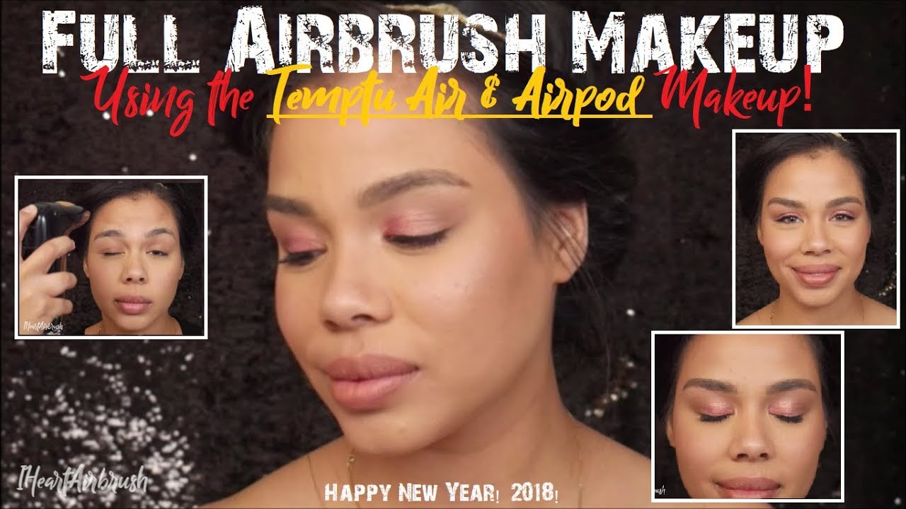 New years 2018 using the Temptu Air | IHeartAirbrush