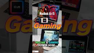 Gaming on MacBook Air M2 15 inch shorts