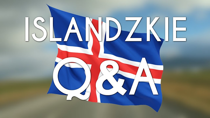 ISLANDZKIE Q&A