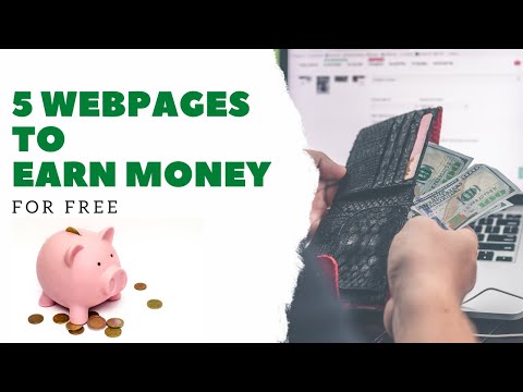 5 Website To Earn Money ? For Free ?