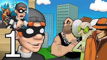 Robbery Bob 1 - ADVANCED LEVEL 3 STAR - Walkthrough Part 1 (iOS,Android)