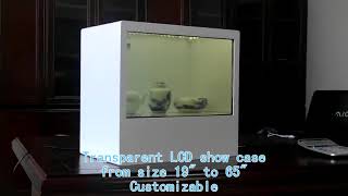 Transparent LCD Box