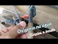 Oxigênio para tanque de peixes simples e barato