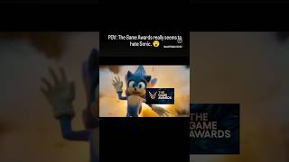 Does the Game Awards dislike Sonic?