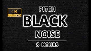 Pitch Black Noise | 8 Hours | For Sleep, Study, Relaxation and Tinnitus Relief