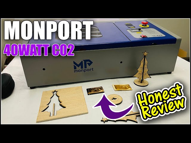 Monport 40W Lightburn-ready (12 X 8) CO2 Laser Engraver & Cutter wit —  Monportlaser