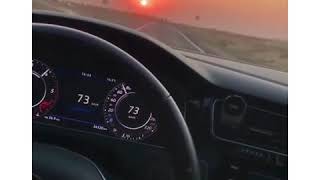 Araba Snap Pat Gün Batımı