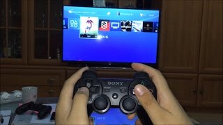 Connect PS3 controller (DualShock 3) to Playstation 4 wirelessly