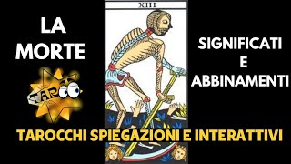 Spiegazione della carta della morte con abbinamenti alle altre carte