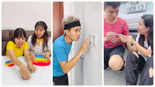 Noob Pop It vs Pro Pop It & Prank Toilet Turn Off vs Turn On 🤣🎲🥰 Su Hao #shorts by Sh vs LNS Funny