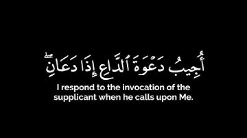 ﴿وَإِذا سَأَلَكَ عِبادي عَنّي فَإِنّي قَريبٌ﴾ - فارس عباد | كرومات شاشه سوداء قرآن كريم