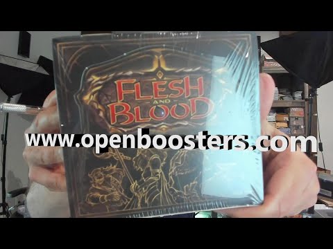 Flesh and Blood Welcome to Rathe 未開封BOX Flesh and Blood Welcome to Rathe Unboxing - CRAZY PULL