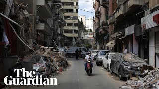 Beirut explosion: new drone footage reveals scale of damage to homes