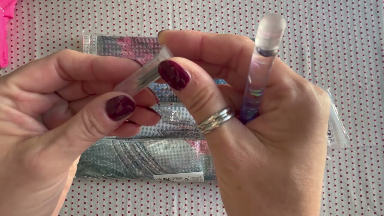 Diamond Painting - noch eine Tüte von Temu - Unboxing