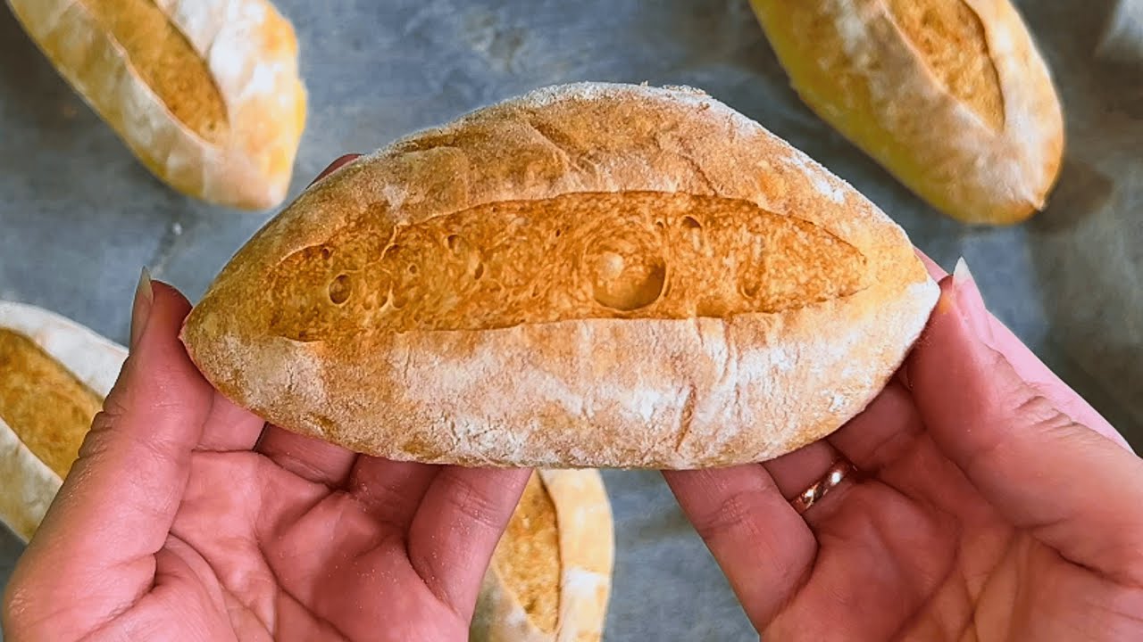 4 Ingredients❗️The Easiest NO-KNEAD Bread in History. Crispy and Delicious