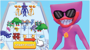 Merge Master Merge Poppy: Funny Gameplay All Levels  (iOS,Android) Part 1 - Teeny Huggy