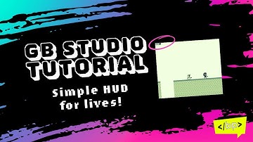 Make a HUD with GB Studio!