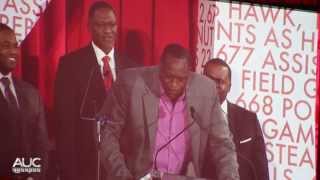 Dominique Wilkins private lunch/statue unveiling -EXCLUSIVE full highlights nba legends