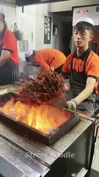 Great BBQ Technique | Lamb Skewer | Street Food in Lanzhou, China