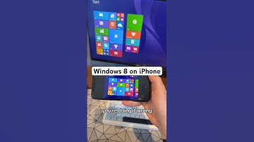 I got Windows 8 on iPhone… #windows8 #windowsphone #techtok