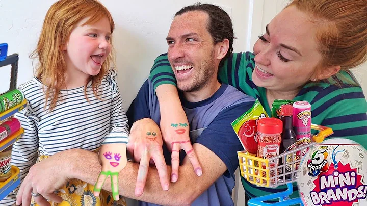 Family HANDS Neighborhood!!  Adley creates a tiny ...