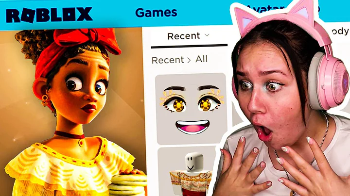 MAKING DOLORES FROM ENCANTO A ROBLOX ACCOUNT!!