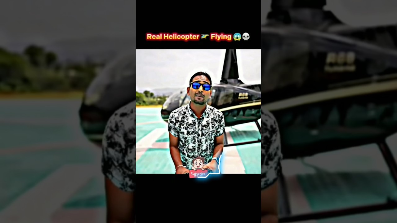 Flying Real Helicopter🚁by dilraj bhai.