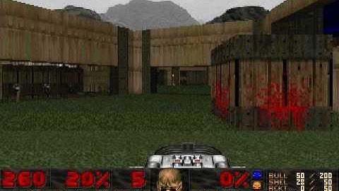 DooM2 brit10.wad with DOSBox and Hamachi