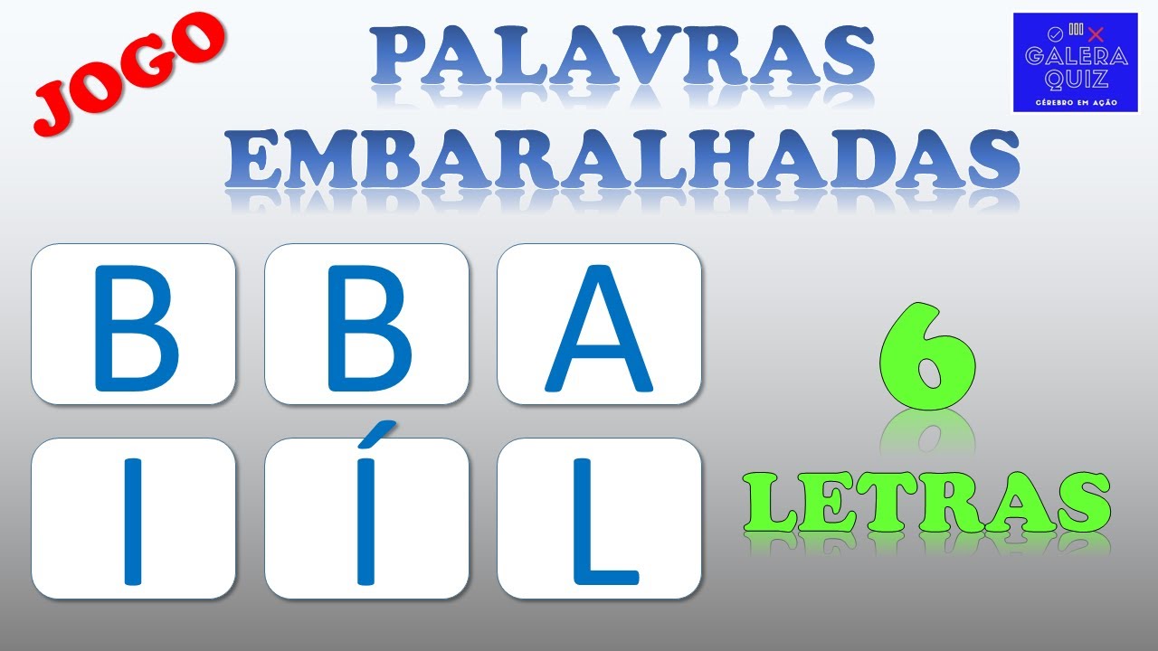 Palavras De 6 Letras - FDPLEARN