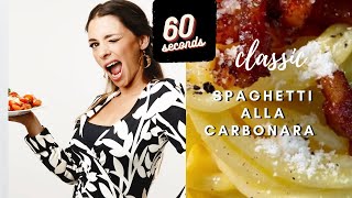 Spaghetti Alla Carbonara In 60 Seconds