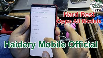 OPPO A3s A57,F3, F5, F1s,F1 Plus, A37, A39 & more HARD RESET NEW METHOD 2020