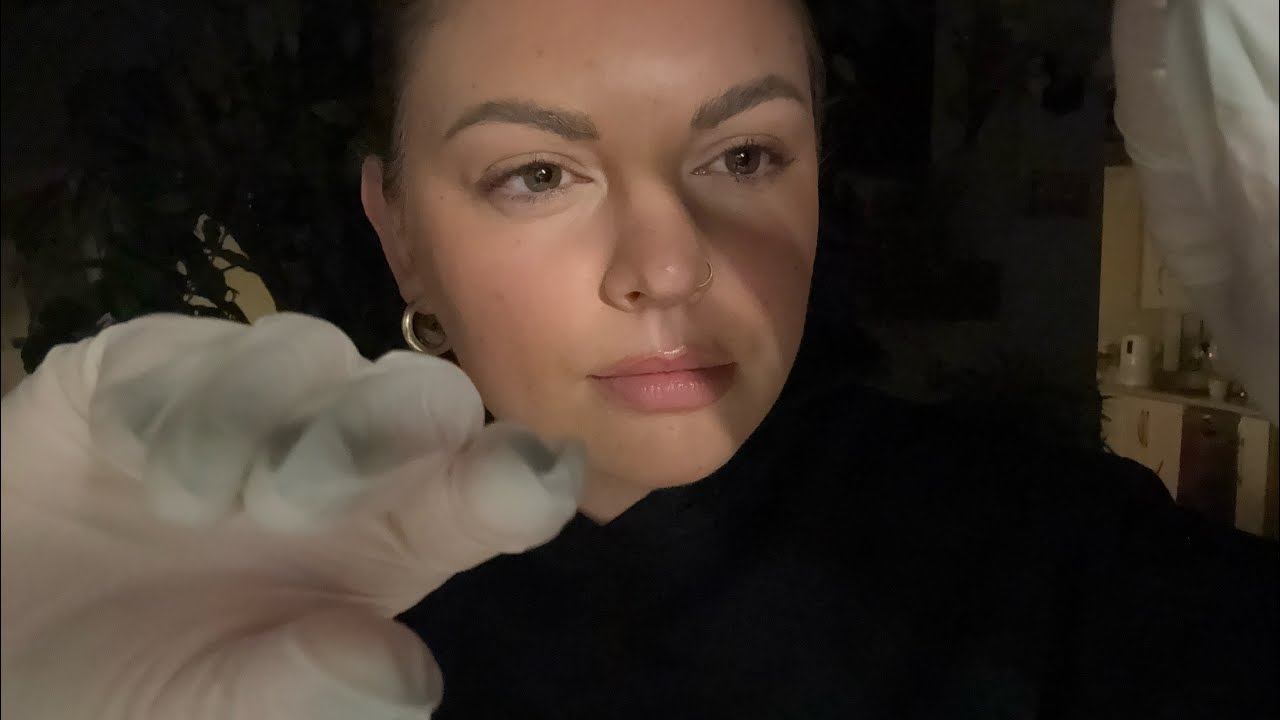 Latex Gloves Massage| Arm & Shoulder | ASMR