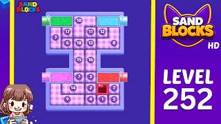 Sand Blocks Level 252 Solution Walkthrough