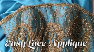 J Stern Designs l  Prom Gown Sew Along:  Easy Lace Applique