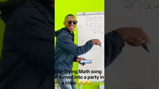 Part 1 of math fun🤩 🔥💯🤣🤣 #500subs #maths#viralshorts #jamesthedecomposer #education Wealth